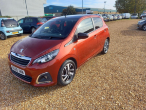 2019 Peugeot 108 1.0 Allure Euro 6 (s/s) 5dr in Red — image 3