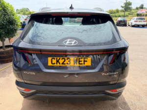 2023 Hyundai Tucson 1.6 T-Gdi Se Connect SUV 5dr Petrol Manual Euro 6 (s/s) (150 Ps) in Grey — image 3