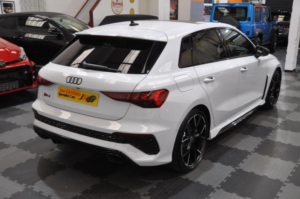 2023 Audi Rs3 2.5 Tfsi Vorsprung Sportback S Tronic Quattro Euro 6 (s/s) 5dr in White — image 5