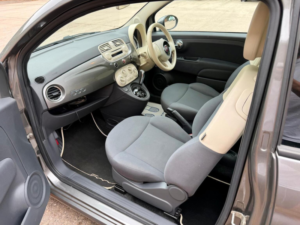 2009 Fiat 500 1.2 Pop Auto Euro 4 3dr in Grey — image 5
