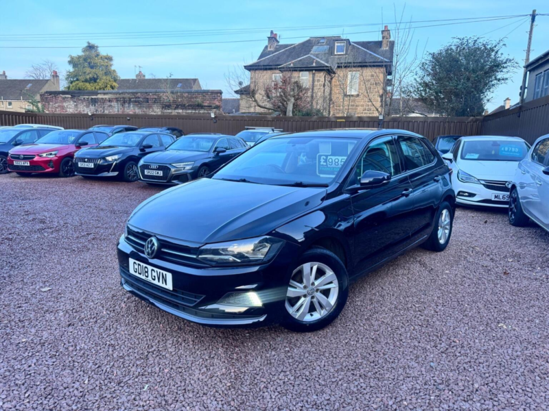 2018 Volkswagen Polo 1.0 Se Euro 6 (s/s) 5dr in Black — image 1