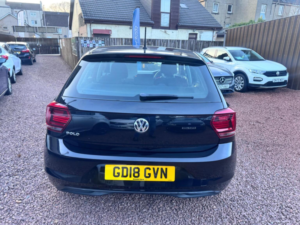 2018 Volkswagen Polo 1.0 Se Euro 6 (s/s) 5dr in Black — image 6