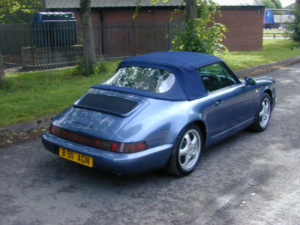 1990 Porsche 911 Ref 8706 - Porsche 911 964 Carrera 2 3.6 Convertible - (rhd - Uk Car) in Blue — image 3