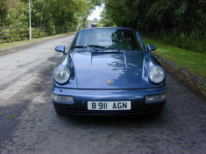 1990 Porsche 911 Ref 8706 - Porsche 911 964 Carrera 2 3.6 Convertible - (rhd - Uk Car) in Blue — image 4
