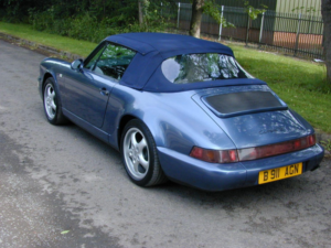 1990 Porsche 911 Ref 8706 - Porsche 911 964 Carrera 2 3.6 Convertible - (rhd - Uk Car) in Blue — image 6