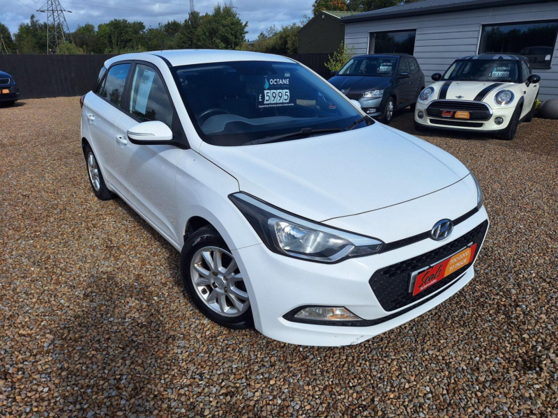 2016 Hyundai I20 1.2 Se Euro 6 5dr in White — image 1