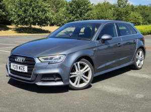 2019 Audi A3 1.6 Tdi 30 S Line Sportback S Tronic Euro 6 (s/s) 5dr in Grey — image 2