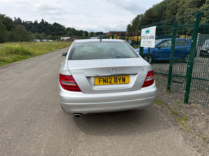 2012 Mercedes-Benz C Class 2.1 C220 Cdi Blueefficiency Executive Se Saloon 4dr Diesel G-Tronic+ Euro 5 (s/s) (170 Ps) in Silver — image 5
