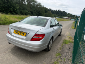 2012 Mercedes-Benz C Class 2.1 C220 Cdi Blueefficiency Executive Se Saloon 4dr Diesel G-Tronic+ Euro 5 (s/s) (170 Ps) in Silver — image 6