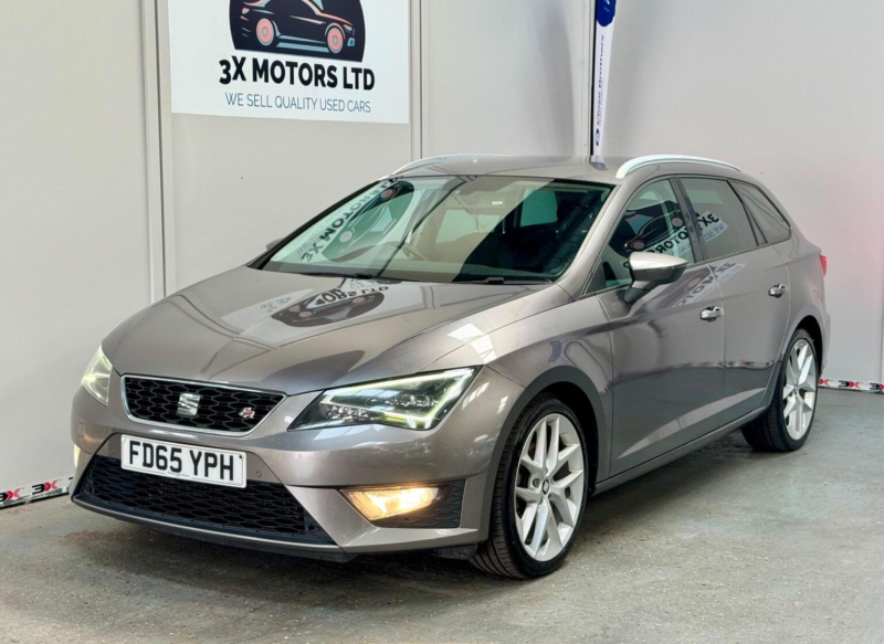2015 SEAT Leon 1.4 Ecotsi Fr Sport Tourer Euro 6 (s/s) 5dr in Grey — image 1
