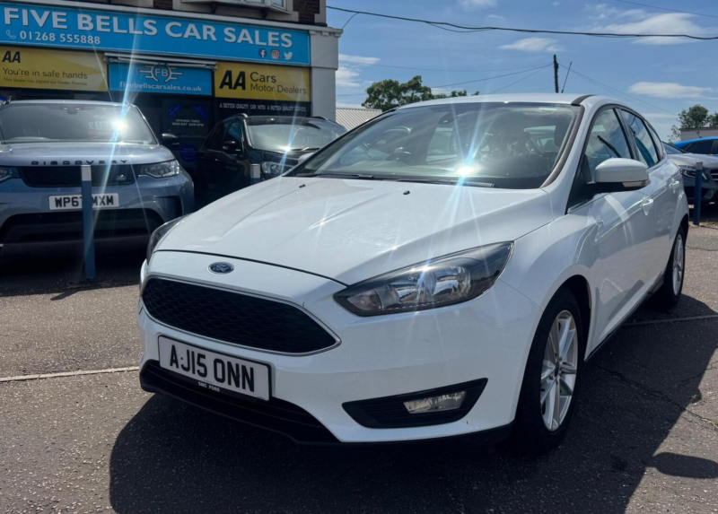 2015 Ford Focus 1.5 Tdci Zetec Euro 6 (s/s) 5dr in White — image 1