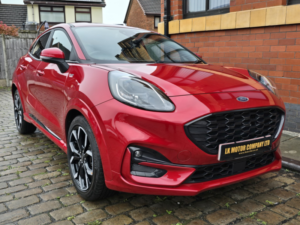 2022 Ford Puma 1.0 Puma St-Line X 5 Door 1.0l Ecoboost 155ps Mhev 6 Speed Manual in Red — image 3