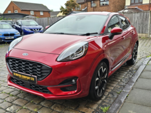 2022 Ford Puma 1.0 Puma St-Line X 5 Door 1.0l Ecoboost 155ps Mhev 6 Speed Manual in Red — image 5