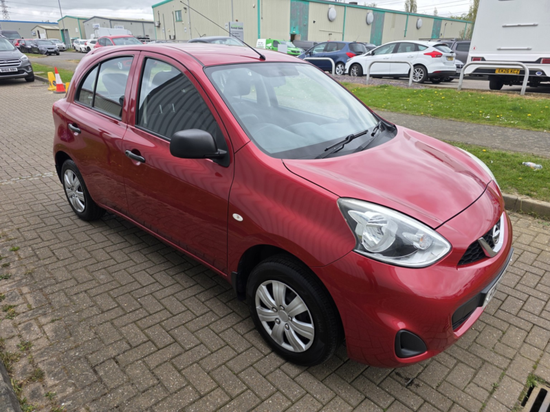 2015 Nissan Micra 1.2 Visia in Red — image 1