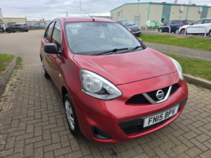 2015 Nissan Micra 1.2 Visia in Red — image 2