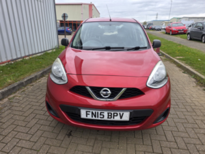 2015 Nissan Micra 1.2 Visia in Red — image 4