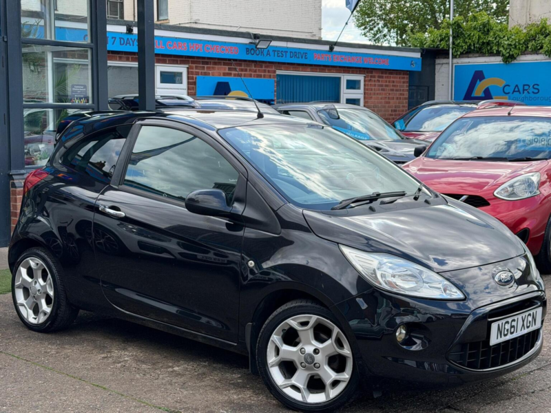 2011 Ford Ka 1.2 Metal Euro 5 (s/s) 3dr in Black — image 1