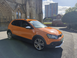 2013 Volkswagen Polo 1.2 Tsi Match Edition in Orange — image 2