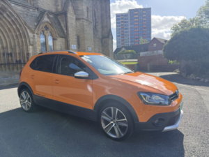 2013 Volkswagen Polo 1.2 Tsi Match Edition in Orange — image 3