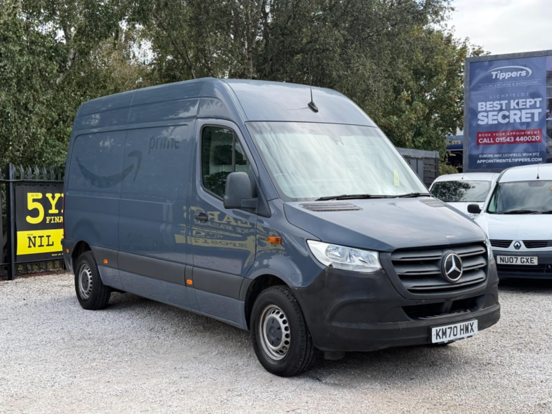 2020 Mercedes-Benz Esprinter 55kwh Progressive Auto Fwd L2 H2 5dr 20kw Charger in Grey — image 1