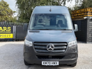 2020 Mercedes-Benz Esprinter 55kwh Progressive Auto Fwd L2 H2 5dr 20kw Charger in Grey — image 2