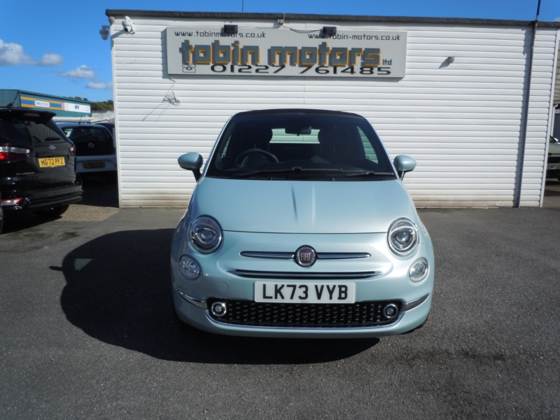 2023 Fiat 500c 1.0 500 Top 1.0 70hp Mild Hybrid Convertible in Green — image 1