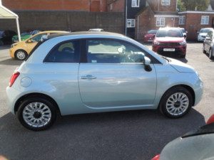 2023 Fiat 500c 1.0 500 Top 1.0 70hp Mild Hybrid Convertible in Green — image 3