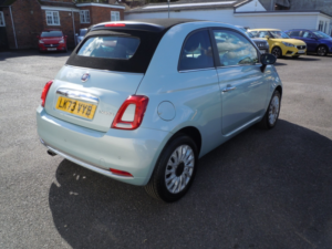 2023 Fiat 500c 1.0 500 Top 1.0 70hp Mild Hybrid Convertible in Green — image 4