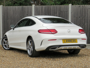 2016 Mercedes-Benz C Class C220d Amg Line Coupe 9g Automatic * Just Two Owners + Great Spec + Stunning Example + £20 Rfl * in White — image 2