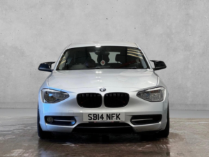 2014 BMW 1 Series 2.0 116d Sport Auto Euro 5 (s/s) 3dr in Silver — image 5