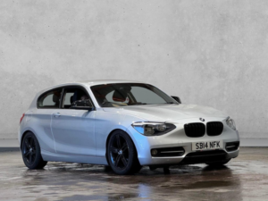 2014 BMW 1 Series 2.0 116d Sport Auto Euro 5 (s/s) 3dr in Silver — image 6