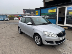 2014 Skoda Fabia 1.2 Se Euro 5 5dr in Silver — image 2