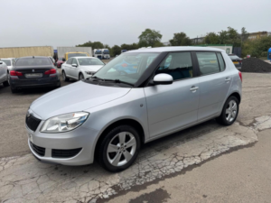 2014 Skoda Fabia 1.2 Se Euro 5 5dr in Silver — image 3