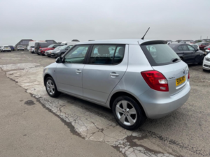 2014 Skoda Fabia 1.2 Se Euro 5 5dr in Silver — image 4