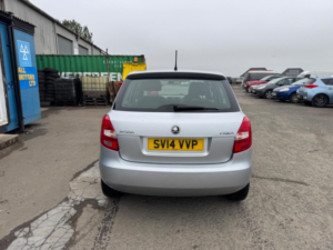 2014 Skoda Fabia 1.2 Se Euro 5 5dr in Silver — image 5
