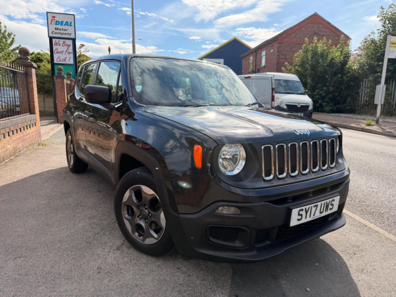 2017 Jeep Renegade 1.6 Multijetii Sport Ddct Euro 6 (s/s) 5dr in Black — image 1