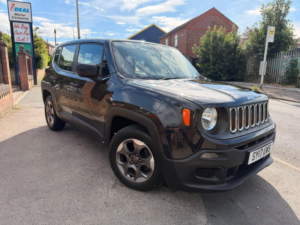 2017 Jeep Renegade 1.6 Multijetii Sport Ddct Euro 6 (s/s) 5dr in Black — image 2