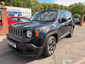 2017 Jeep Renegade 1.6 Multijetii Sport Ddct Euro 6 (s/s) 5dr in Black — image 3
