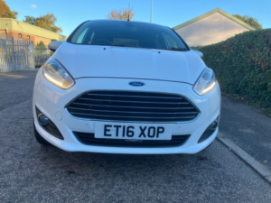 2016 Ford Fiesta 1.0t Ecoboost Titanium Hatchback 5dr Petrol Manual Euro 6 (s/s) (125 Ps) in White — image 2