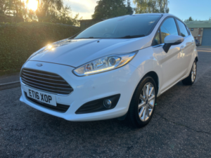 2016 Ford Fiesta 1.0t Ecoboost Titanium Hatchback 5dr Petrol Manual Euro 6 (s/s) (125 Ps) in White — image 3
