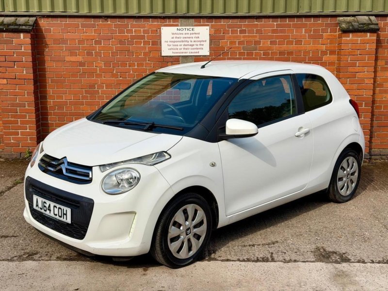 2015 Citroen C1 1.0 Vti Feel Euro 5 3dr (euro 5) in White — image 1