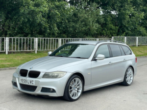 2009 BMW 3 Series 2.0 320d M Sport Business Edition Touring Euro 5 5dr in Silver — image 3