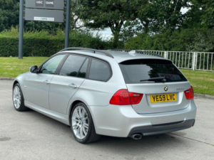 2009 BMW 3 Series 2.0 320d M Sport Business Edition Touring Euro 5 5dr in Silver — image 5