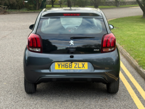 2019 Peugeot 108 1.0 Active Hatchback 5dr Petrol 2 Tronic Euro 6 (72 Ps) in Grey — image 4