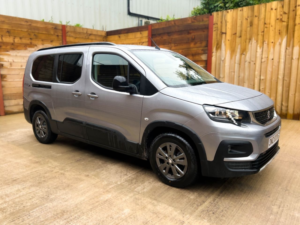 2024 Peugeot Rifter L2 Lwb 4 SEAT Wheelchair Accessible Disabled Access Vehicle Wav in Grey — image 3