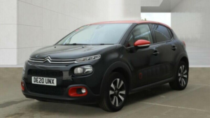 2020 Citroen C3 1.2 Puretech Flair Plus Euro 6 (s/s) 5dr in Black — image 3