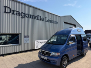 2002 Mazda Bongo Wellhouse Camper Van Pro Conversion in Blue — image 3