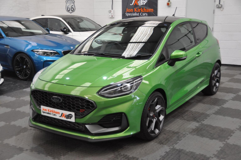 2022 Ford Fiesta 1.5t Ecoboost St-3 Euro 6 (s/s) 3dr in Green — image 1