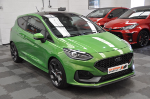 2022 Ford Fiesta 1.5t Ecoboost St-3 Euro 6 (s/s) 3dr in Green — image 3