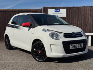 2017 Citroen C1 1.0 Vti Furio Euro 6 3dr in White — image 5